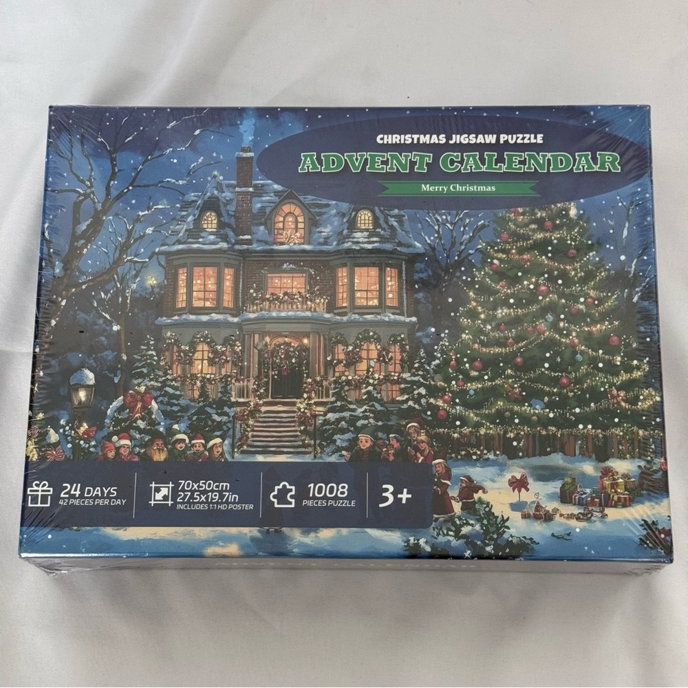 Christmas Jigsaw Puzzle Advent Calendar 1008 Pieces